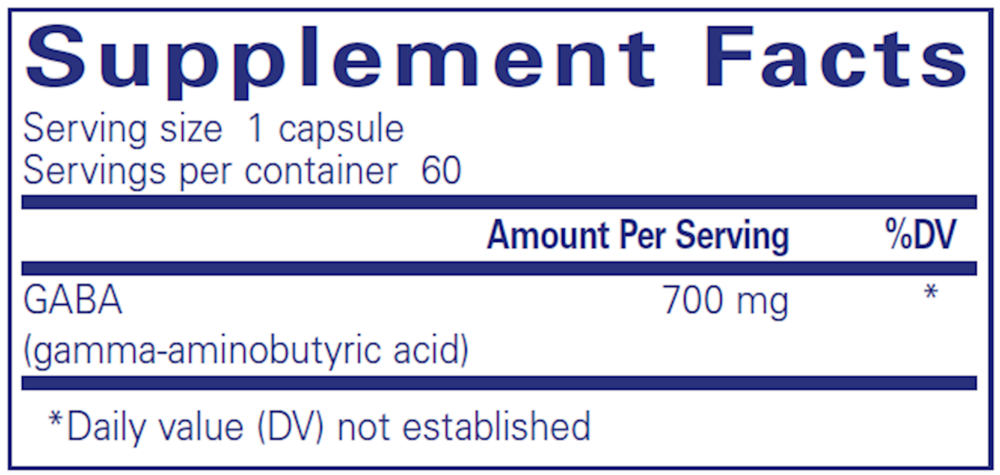 Product image for GABA.