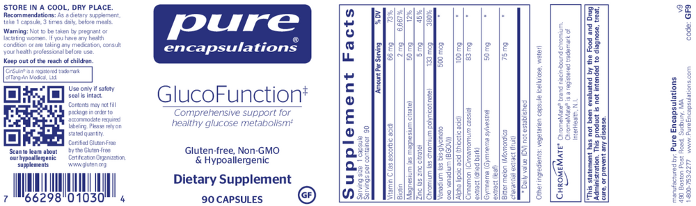 Product image for GlucoFunction.