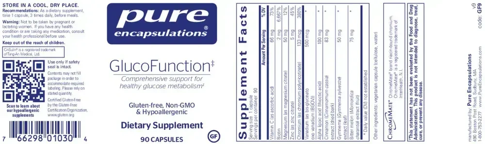 Product image for GlucoFunction.