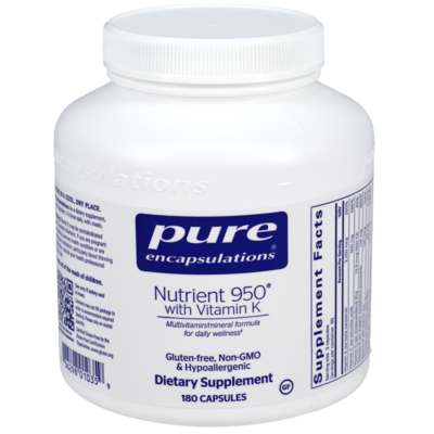 Nutrient 950 w/Vitamin K 180 capsules