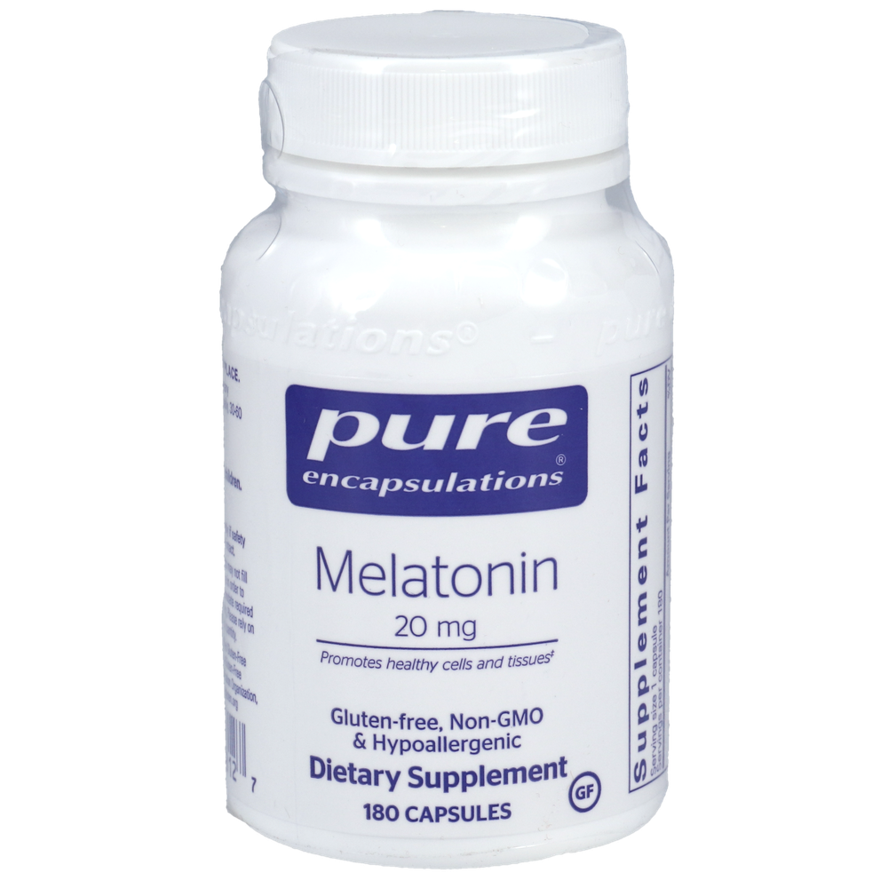 Pure Encapsulations Melatonin 20mg 180 capsule