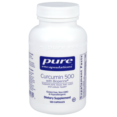 Curcumin 500 w/Bioperine 120 capsules