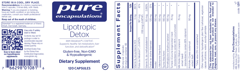 Product image for Lipotropic Detox.