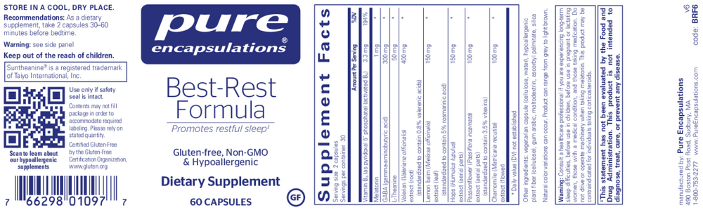 Product image for Best-Rest Formula.