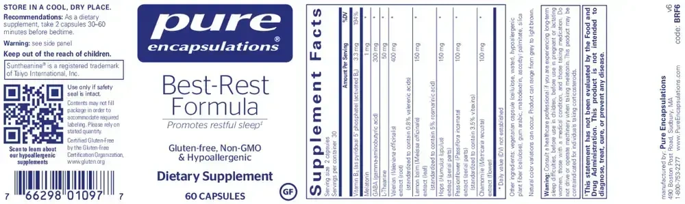 Product image for Best-Rest Formula.