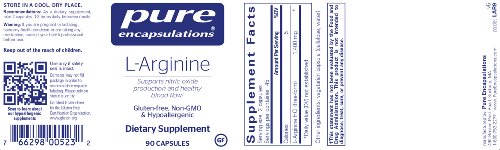 Product image for L-Arginine.