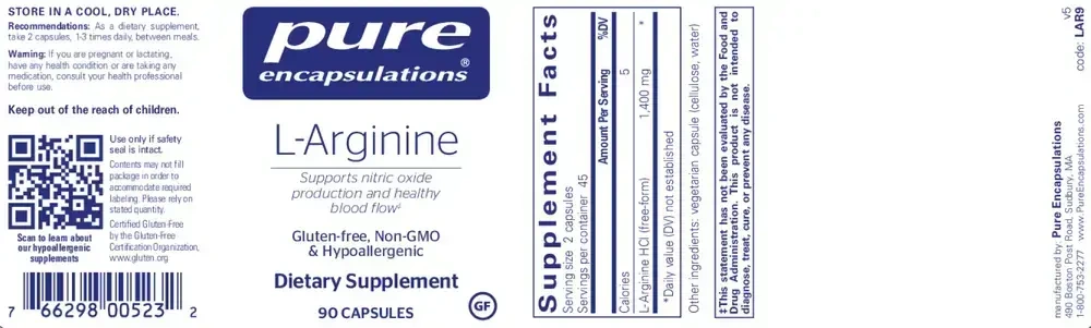 Product image for L-Arginine.