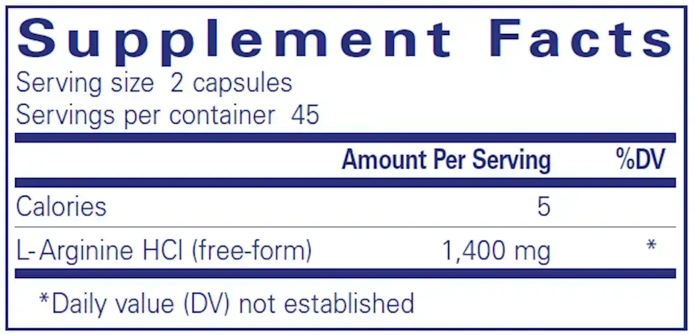 Product image for L-Arginine.