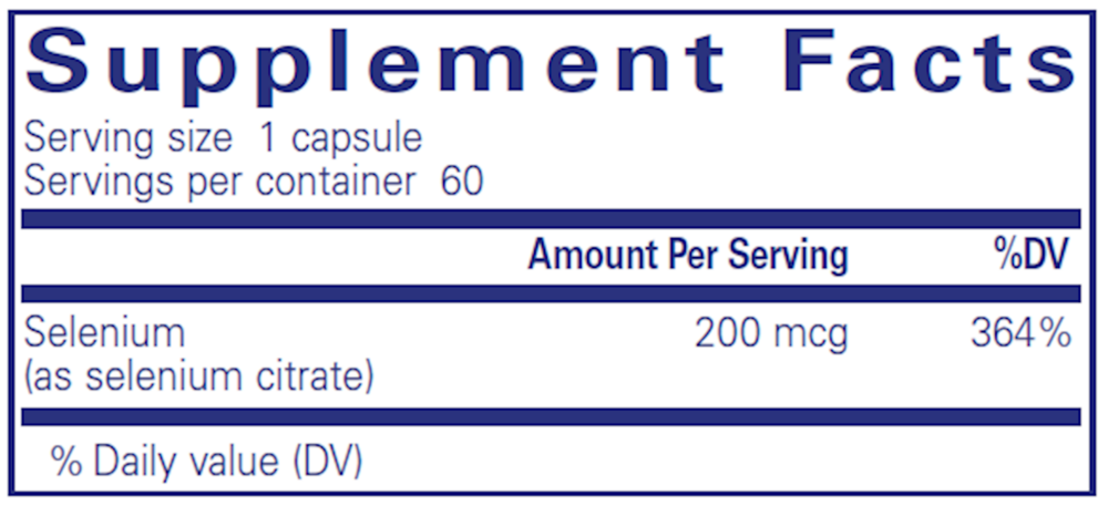 Product image for Selenium (Citrate).