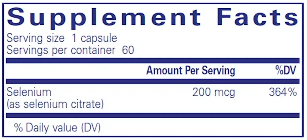 Product image for Selenium (Citrate).