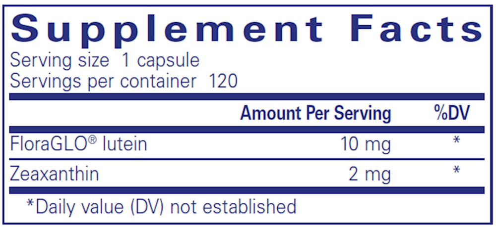 Product image for Lutein/Zeaxanthin.