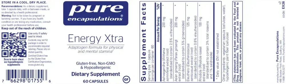 Product image for Energy Xtra.