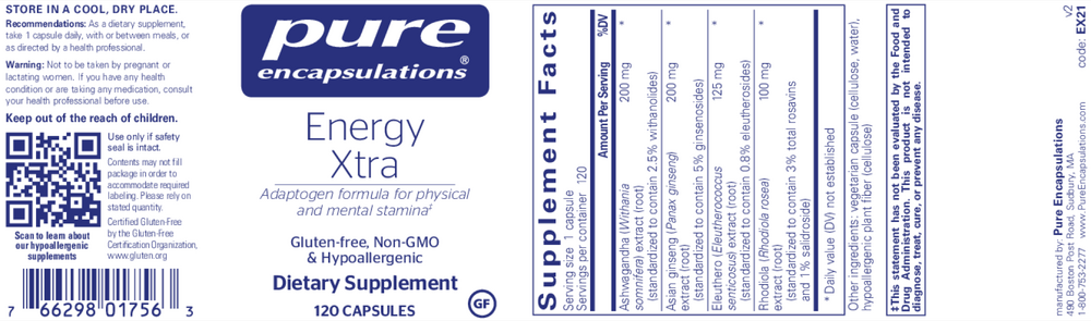 Product image for Energy Xtra.