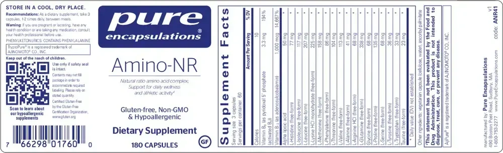 Product image for Amino-NR.