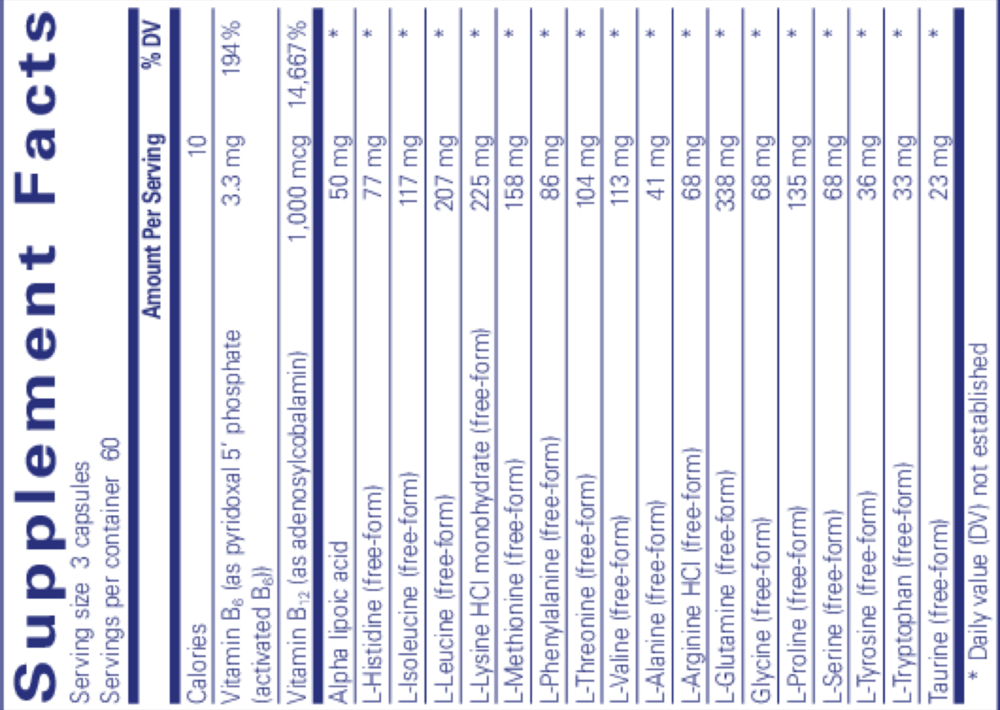 Product image for Amino-NR.