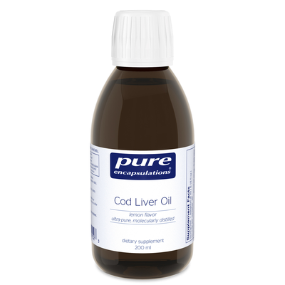 Cod Liver Oil (lemon flavor) 200 Milliliters