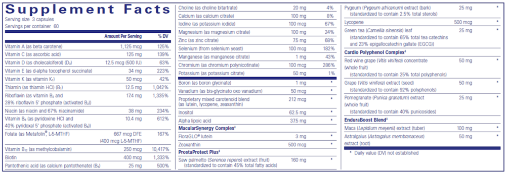 Product image for Men's Nutrients.