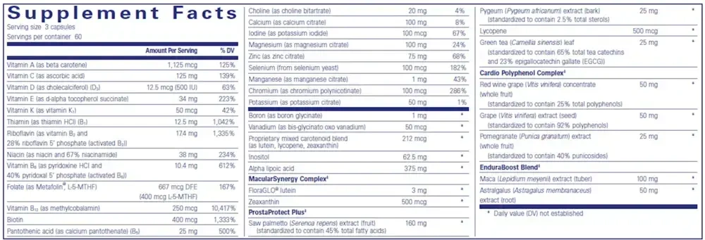 Product image for Men's Nutrients.