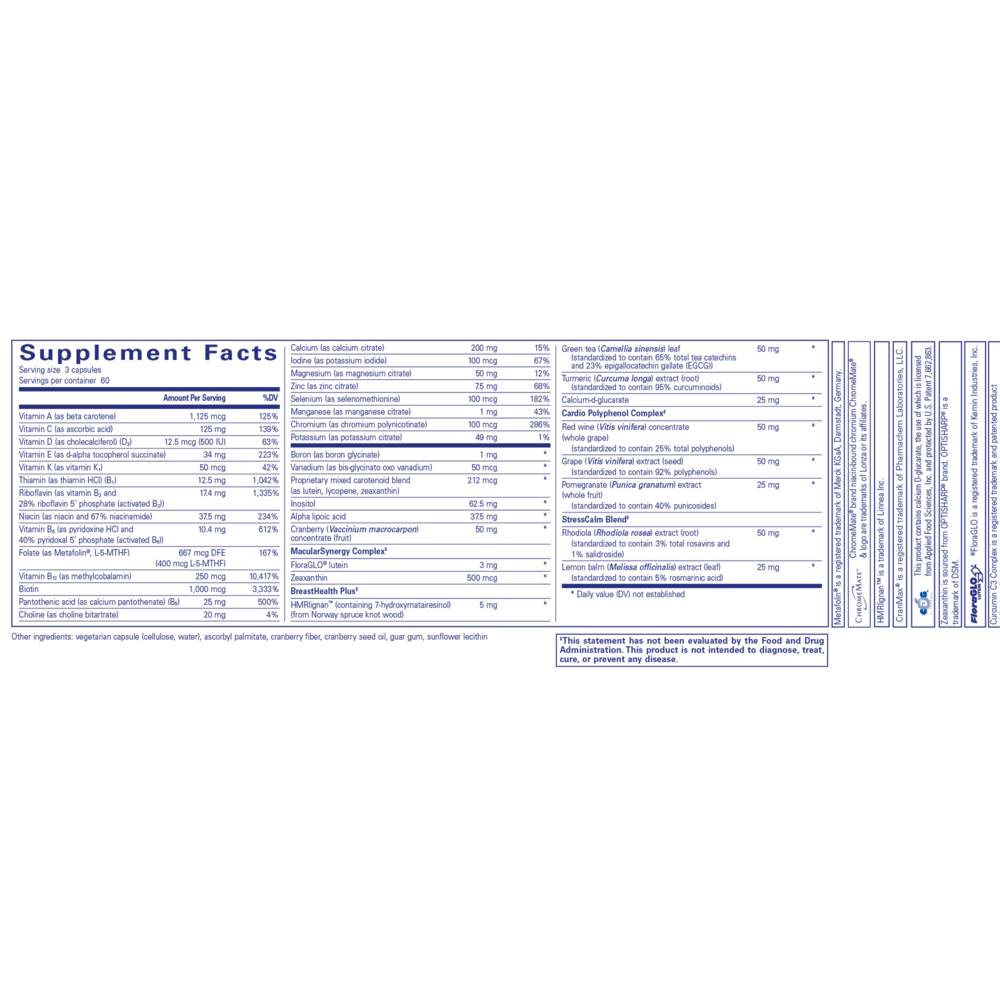 Product image for Women's Nutrients 40+.