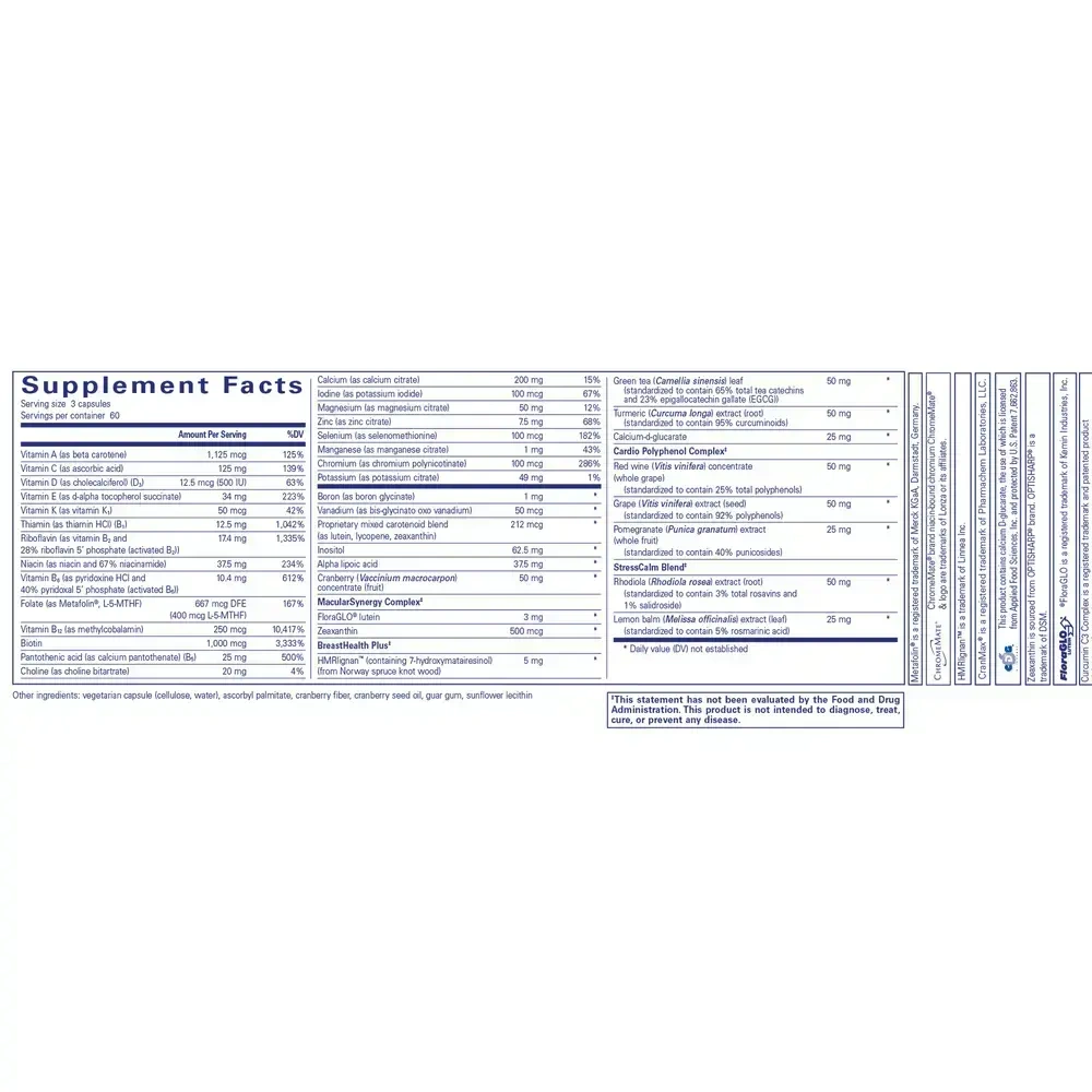Product image for Women's Nutrients 40+.