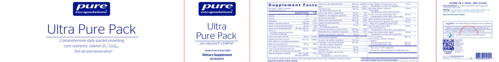 Product image for Ultra Pure Pack.