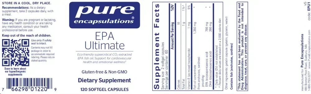 Product image for EPA Ultimate.