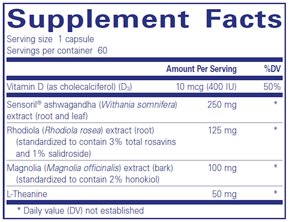 Product image for Cortisol Calm*.