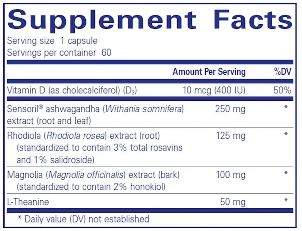 Product image for Cortisol Calm*.