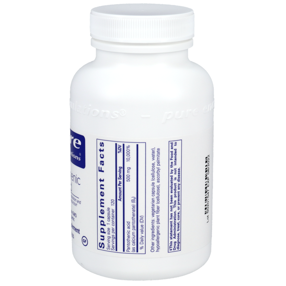 Product image for Pantothenic Acid.