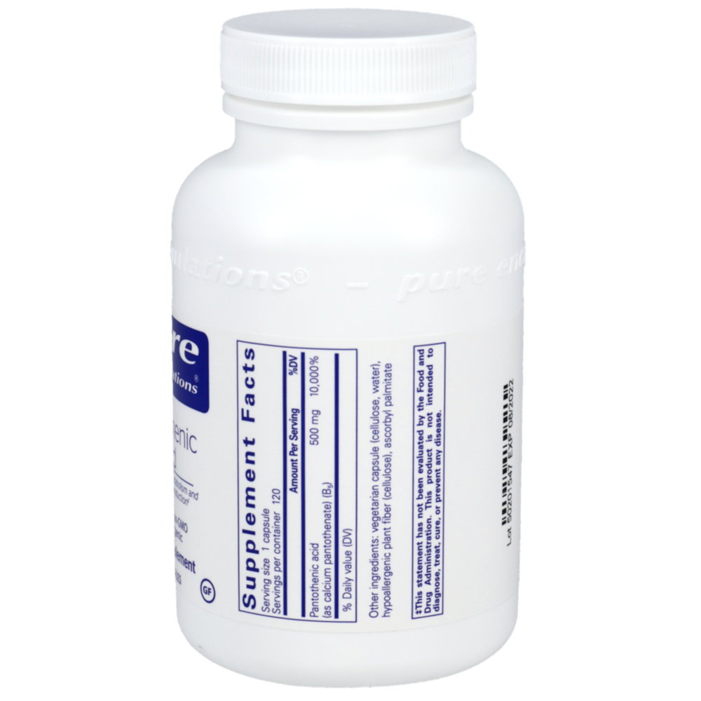 Product image for Pantothenic Acid.