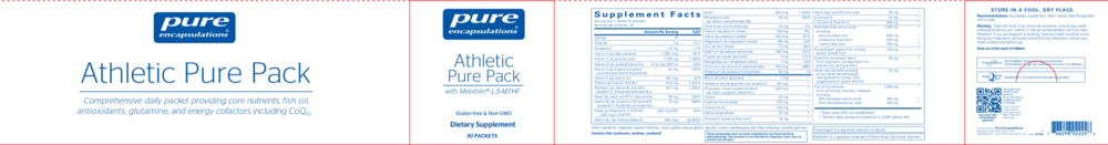 Product image for Athletic Pure Pack.