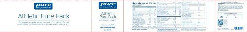 Product image for Athletic Pure Pack.