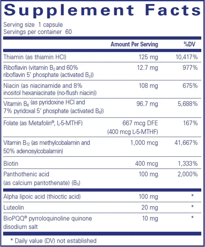 Product image for Ultra B-Complex w/PQQ.