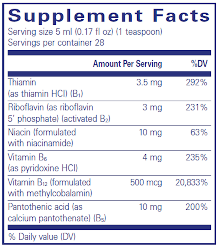 Product image for B-Complex Liquid.