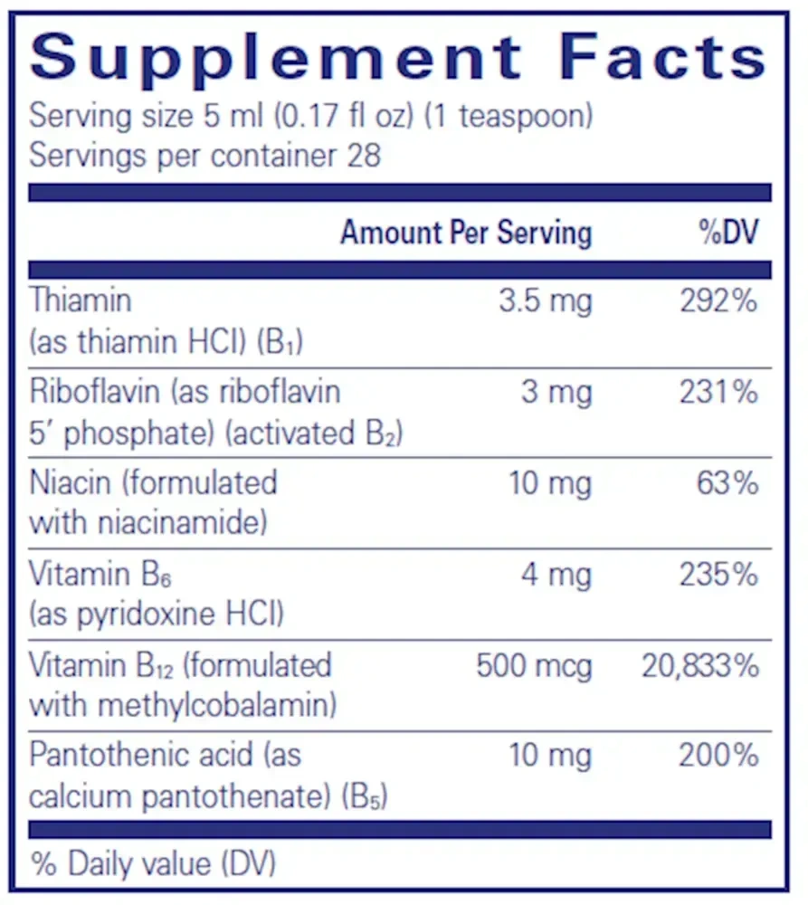 Product image for B-Complex Liquid.