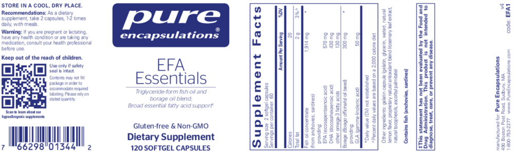 Product image for EFA Essentials.