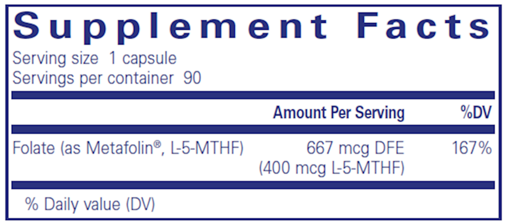 Product image for Folate 400.