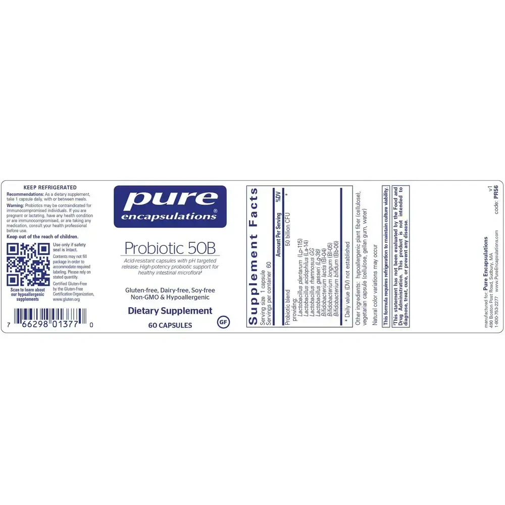 Product image for Probiotic 50B.