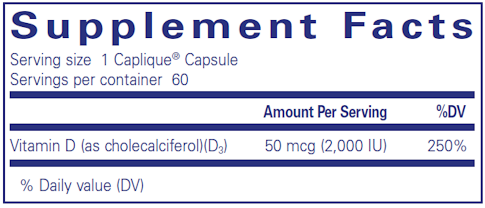 Product image for Vitamin D3 VESIsorb.