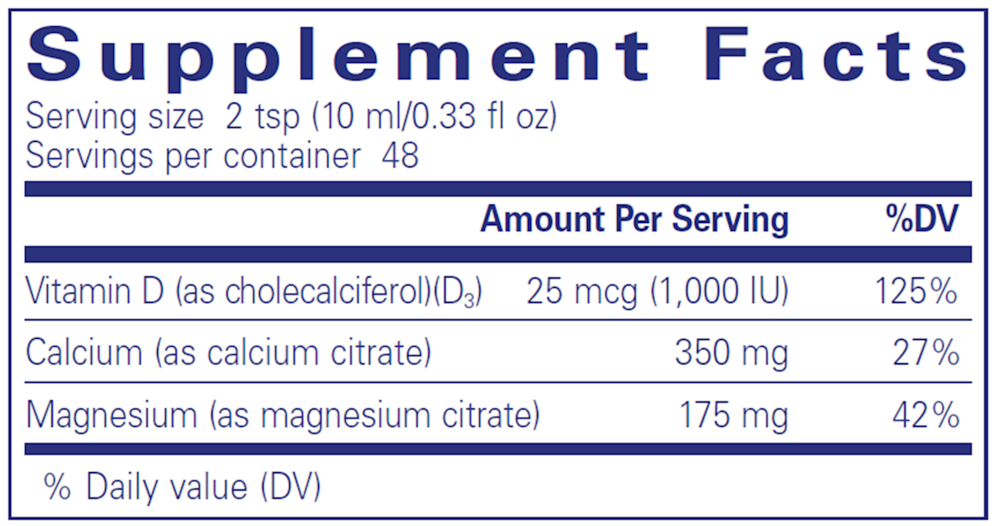 Product image for Cal/Mag/D Liquid.