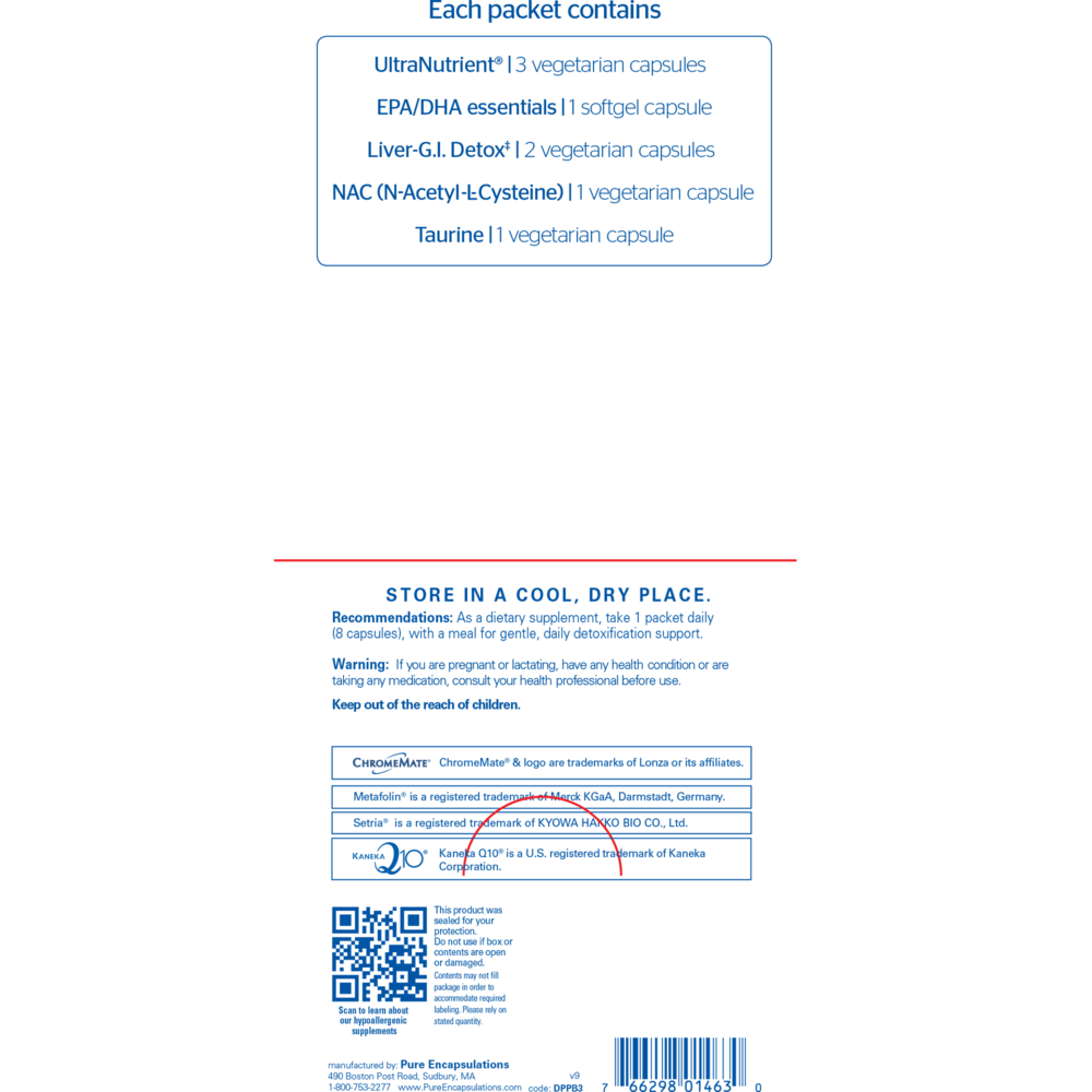 Product image for Detox Pure Pack.