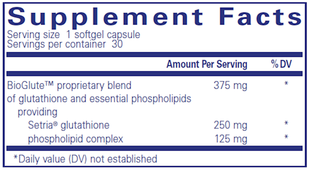 Product image for Liposomal Glutathione.