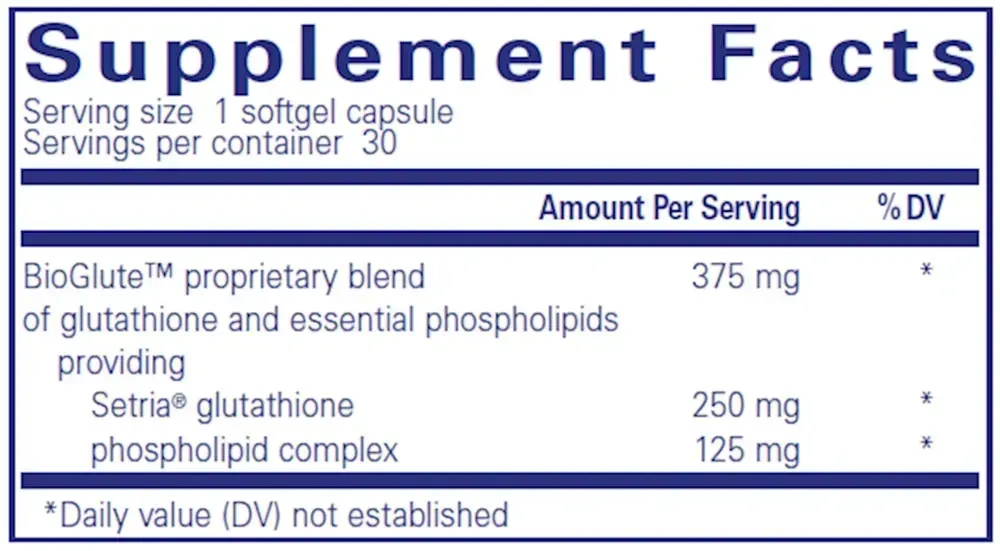 Product image for Liposomal Glutathione.