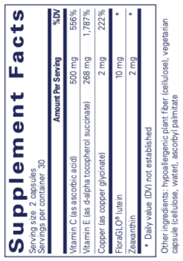 Product image for Eye Protect Basics w/o zinc*.
