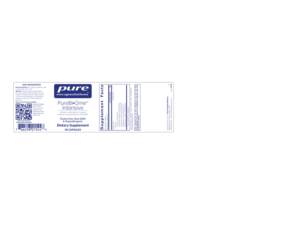 Product image for PureBi Ome Intensive.