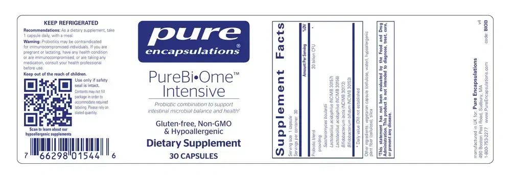 Product image for PureBi Ome Intensive.