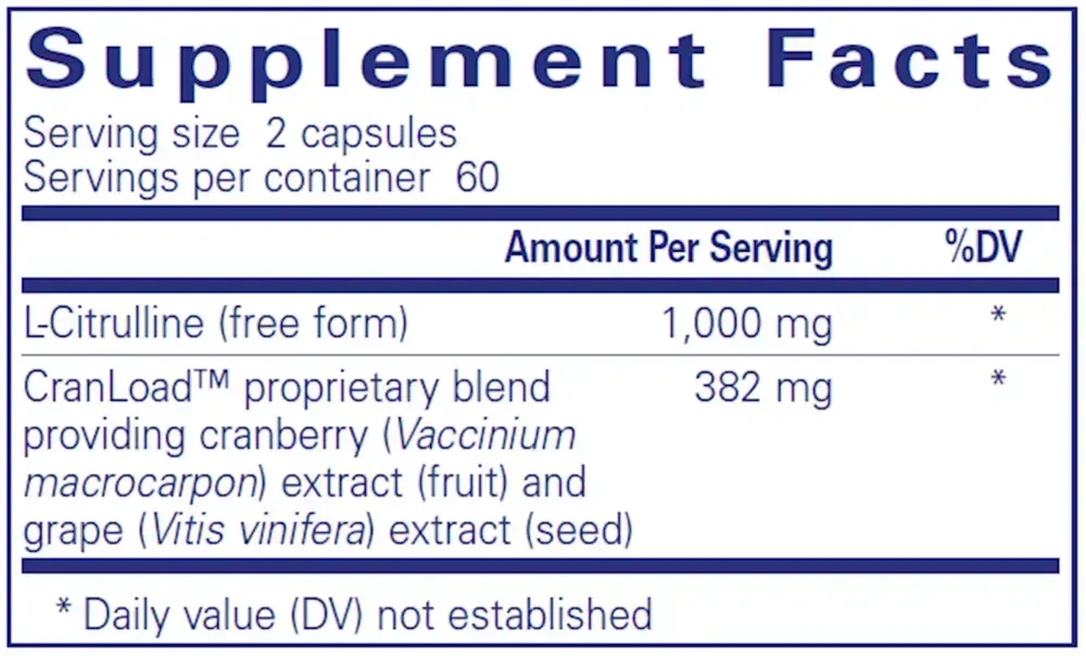 Product image for Nitric Oxide Ultra* Caps.