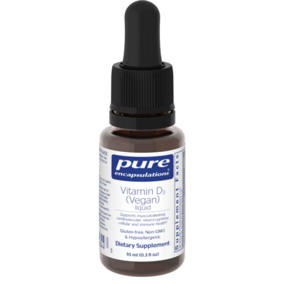 Vitamin D3 (Vegan) Liquid 10 Milliliters