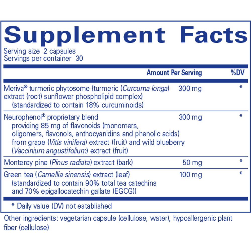 Product image for CurcumaSorb Mind.