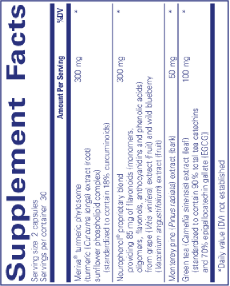 Product image for CurcumaSorb Mind.